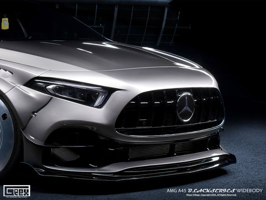 Mercedes Benz A-Class AMG A45 W177 V177 2019-ON with Aftermarket Parts - Blackseries Style Front Bumper Kit Carbon Fiber / FRP from Geex Village