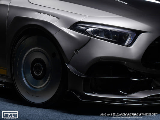 Mercedes Benz A-Class AMG A45 W177 V177 2019-ON with Aftermarket Parts - Blackseries Style Front Canards Carbon Fiber from Geex Village