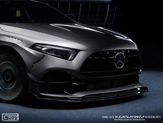 Mercedes Benz A-Class AMG A45 W177 V177 2019-ON with Aftermarket Parts - Blackseries Style Front Canards Carbon Fiber from Geex Village