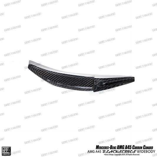 Mercedes Benz A-Class AMG A45 W177 V177 2019-ON with Aftermarket Parts - Blackseries Style Front Canards Carbon Fiber from Geex Village
