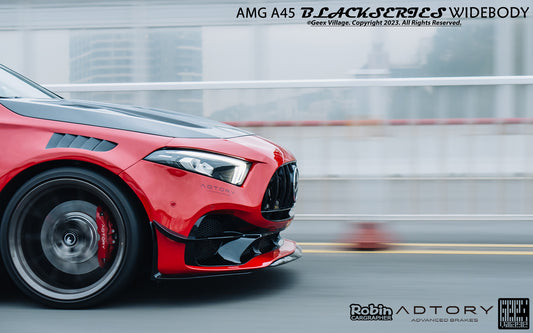 Mercedes Benz A-Class AMG A45 W177 V177 2019-ON with Aftermarket Parts - Blackseries Style Front Fenders Carbon Fiber / FRP from Geex Village