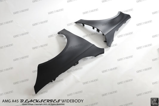 Mercedes Benz A-Class AMG A45 W177 V177 2019-ON with Aftermarket Parts - OEM Style Front Fenders Carbon Fiber / FRP from Geex Village