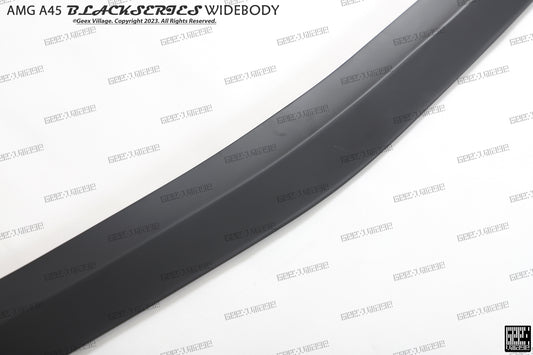 Mercedes Benz A-Class AMG A45 W177 V177 2019-ON with Aftermarket Parts - Blackseries Style Stage 1 Front Corner Splitters & Center Front Lip Carbon Fiber / FRP from Geex Village