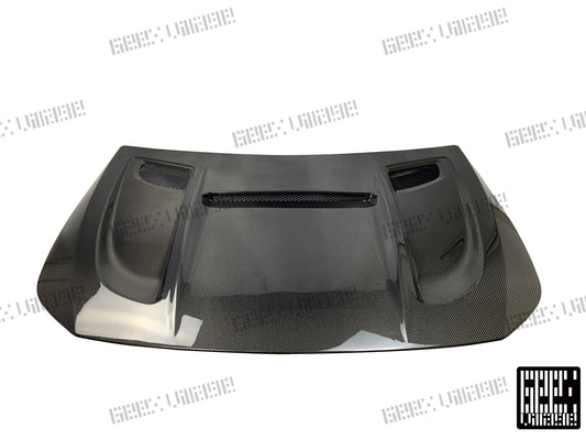 Mercedes Benz CLA-Class CLA45 CLA35 CLA250 C118 2020-ON & A-Class A45 A35 A250 A220 W177 V177 2019-ON with Aftermarket Parts - Hood Carbon Fiber / FRP from Geex Village