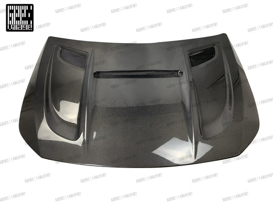 Mercedes Benz CLA-Class CLA45 CLA35 CLA250 C118 2020-ON & A-Class A45 A35 A250 A220 W177 V177 2019-ON with Aftermarket Parts - Hood Carbon Fiber / FRP from Geex Village