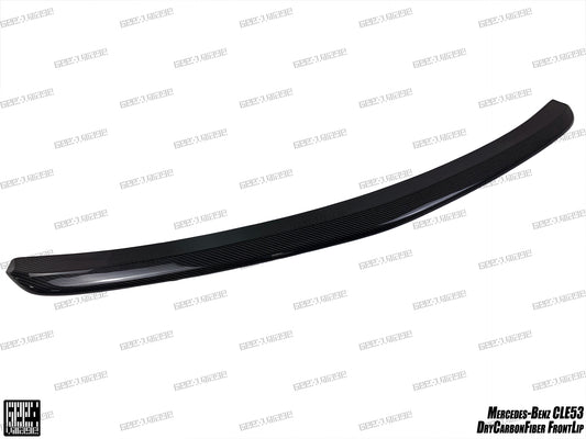 Mercedes Benz CLE-Class AMG CLE 53 2024-ON with Aftermarket Parts - Front Middle Lip Dry Pre-preg Carbon Fiber from Geex Village