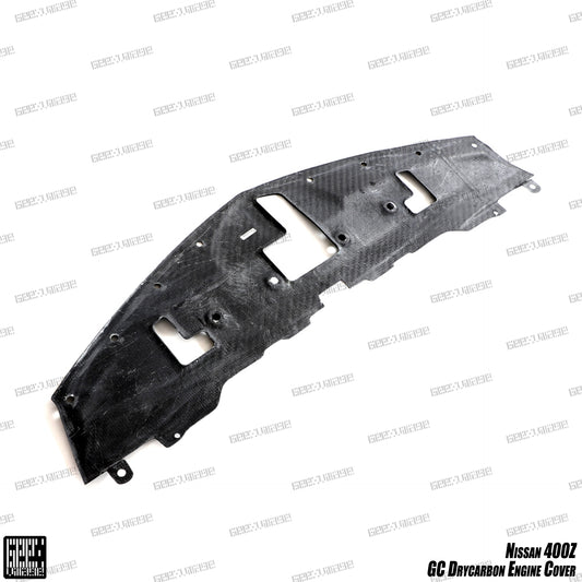 Nissan Z 400Z Nismo Proto Performance Sport RZ34 2023-ON with Aftermarket Parts - GC Style Engine Bay Cover Carbon Fiber from Geex Village