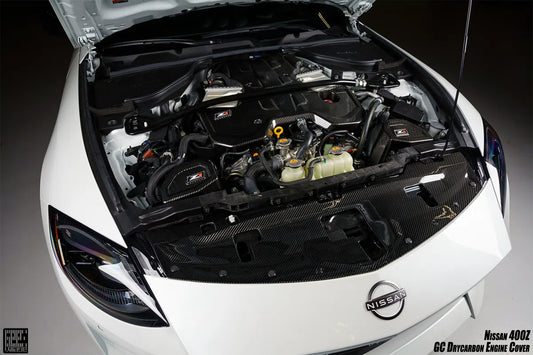 Nissan Z 400Z Nismo Proto Performance Sport RZ34 2023-ON with Aftermarket Parts - GC Style Engine Bay Cover Carbon Fiber from Geex Village