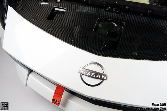 Nissan Z 400Z Nismo Proto Performance Sport RZ34 2023-ON with Aftermarket Parts - GC Style Engine Bay Cover Carbon Fiber from Geex Village