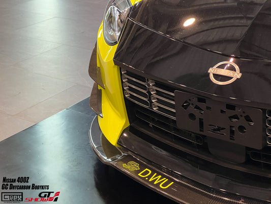 Nissan Z 400Z Proto Performance Sport RZ34 2023-ON with Aftermarket Parts - GC Style Front Lip Carbon Fiber from Geex Village