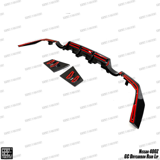 Nissan Z 400Z Proto Performance Sport RZ34 2023-ON with Aftermarket Parts - GC Style Rear Diffuser Carbon Fiber from Geex Village