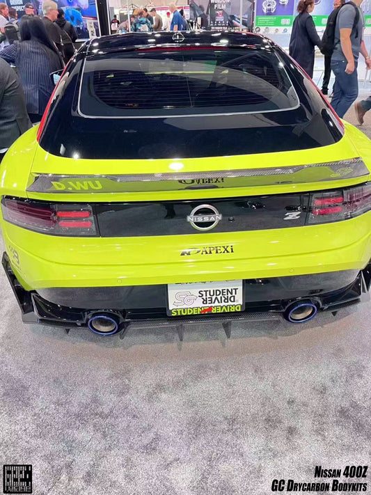 Nissan Z 400Z Nismo Proto Performance Sport RZ34 Coupe 2023-ON with Aftermarket Parts - GC Style Rear Spoiler Carbon Fiber from Geex Village
