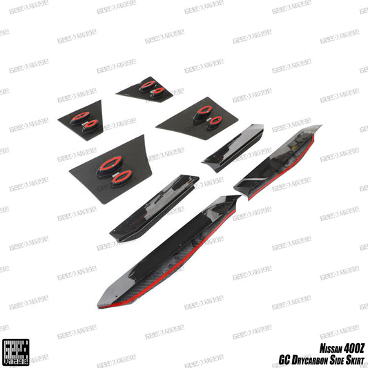 Nissan Z 400Z Proto Performance Sport RZ34 2023-ON with Aftermarket Parts - GC Style Side Skirts Carbon Fiber from Geex Village