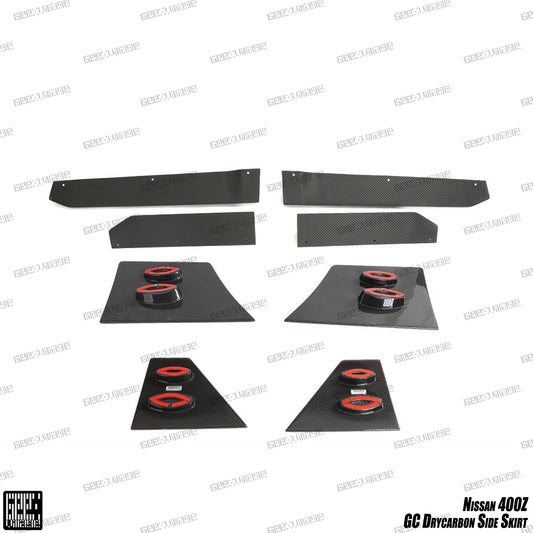 Nissan Z 400Z Proto Performance Sport RZ34 2023-ON with Aftermarket Parts - GC Style Side Skirts Carbon Fiber from Geex Village