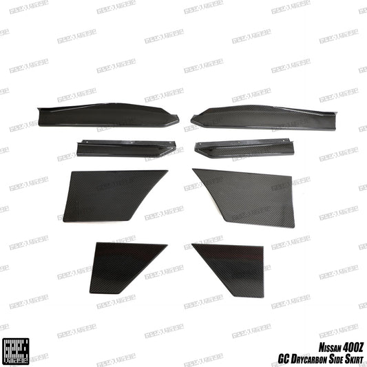 Nissan Z 400Z Proto Performance Sport RZ34 2023-ON with Aftermarket Parts - GC Style Side Skirts Carbon Fiber from Geex Village