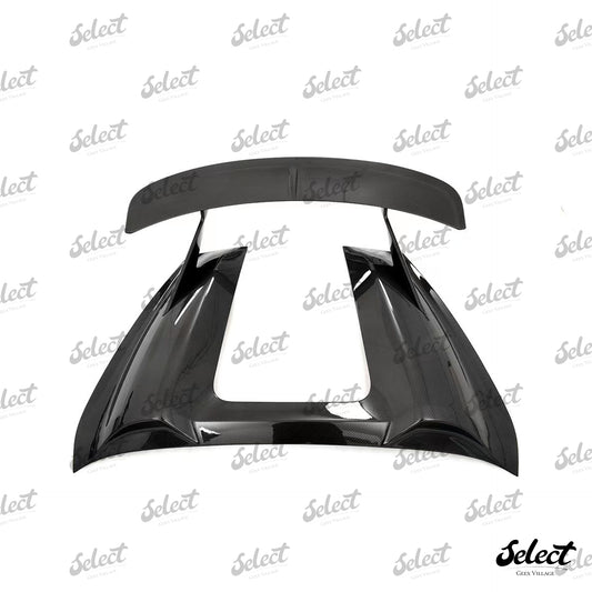 Porsche 718 Boxster Base S T GTS Convertible 2017-ON with Aftermarket Parts - Tonneau Cover and Wing Carbon Fiber from Geex Village