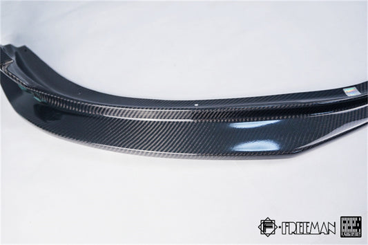 Porsche 718 Cayman Boxster Base S T 2017-ON with Aftermarket Parts - Front Lip Carbon Fiber from Geex Village