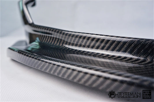 Porsche 718 Cayman Boxster Base S T 2017-ON with Aftermarket Parts - Front Lip Carbon Fiber from Geex Village