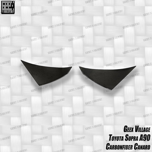 Toyota Supra MK5 A90 A91 3.0 2.0 2020-ON with Aftermarket Parts - Unicorn GT3 Widebody Canards Carbon Fiber/FRP from Geex Village
