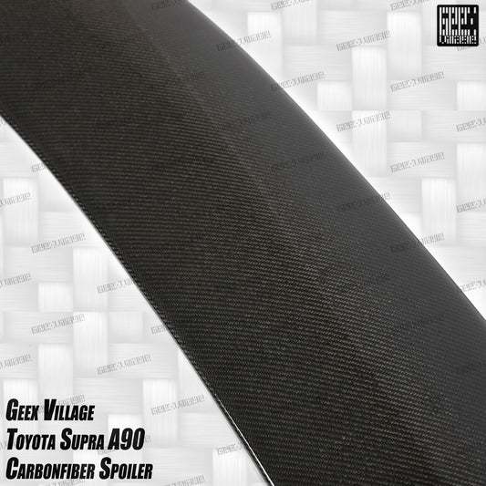Toyota Supra MK5 A90 A91 3.0 2.0 Coupe 2020-ON with Aftermarket Parts - Unicorn GT3 Widebody Rear Wing Carbon Fiber/FRP from Geex Village