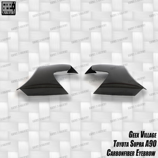 Toyota Supra MK5 A90 A91 3.0 2.0 2020-ON with Aftermarket Parts - Unicorn GT3 Widebody Fender Flares, Wheel Arches, and Side Skirts Carbon Fiber/FRP from Geex Village