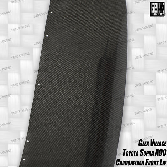 Toyota Supra MK5 A90 A91 3.0 2.0 2020-ON with Aftermarket Parts - Unicorn GT3 Widebody Front Lip Carbon Fiber/FRP from Geex Village