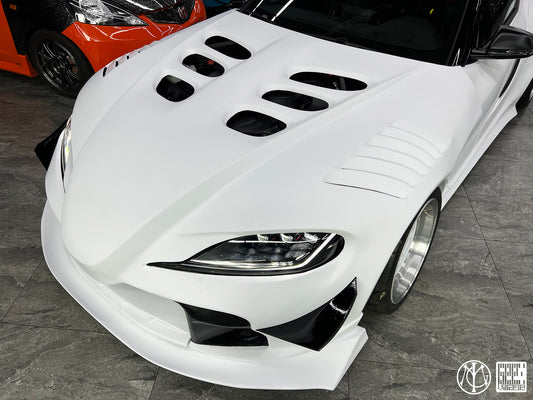 Toyota Supra MK5 A90 A91 3.0 2.0 2020-ON with Aftermarket Parts - Unicorn GT3 Widebody Canards Carbon Fiber/FRP from Geex Village