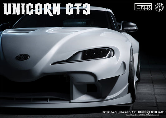 Toyota Supra MK5 A90 A91 3.0 2.0 2020-ON with Aftermarket Parts - Unicorn GT3 Widebody Canards Carbon Fiber/FRP from Geex Village