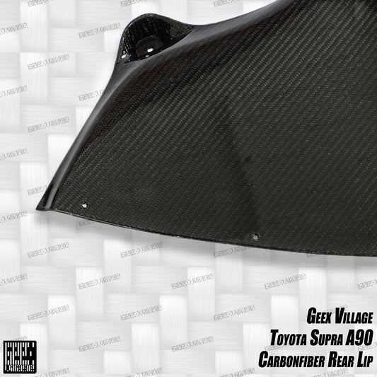 Toyota Supra MK5 A90 A91 3.0 2.0 2020-ON with Aftermarket Parts - Unicorn GT3 Widebody Rear Diffuser & Widebody Rear Diffuser Undertray & Widebody Rear Canards Carbon Fiber/FRP from Geex Village