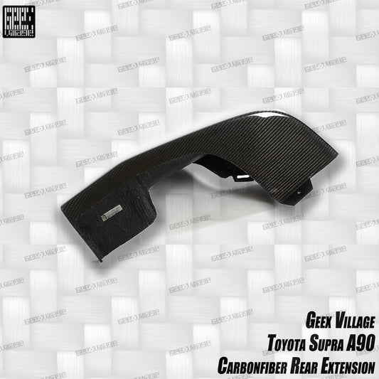 Toyota Supra MK5 A90 A91 3.0 2.0 2020-ON with Aftermarket Parts - Unicorn GT3 Widebody Rear Diffuser & Widebody Rear Diffuser Undertray & Widebody Rear Canards Carbon Fiber/FRP from Geex Village