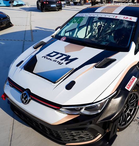 Volkswagen Golf GTI R MK8 2022-ON with Aftermarket Parts - Center Hood Vent Cutout Carbon Fiber from Geex Village
