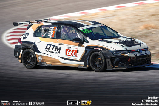 Volkswagen Golf GTI R MK8 2022-ON with Aftermarket Parts - Side Skirts and Extension Carbon Fiber from Geex Village