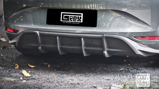 Volkswagen ID.3 Pro Performance / S E11E12 2020 2021 2022 with Aftermarket Parts - Rear Diffuser Carbon Fiber from Geex Village
