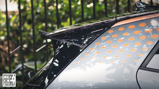 Volkswagen ID.3 Pro Performance / S E11E12 2018-ON with Aftermarket Parts - V1 Rear Roof Spoiler Carbon Fiber from Geex Village