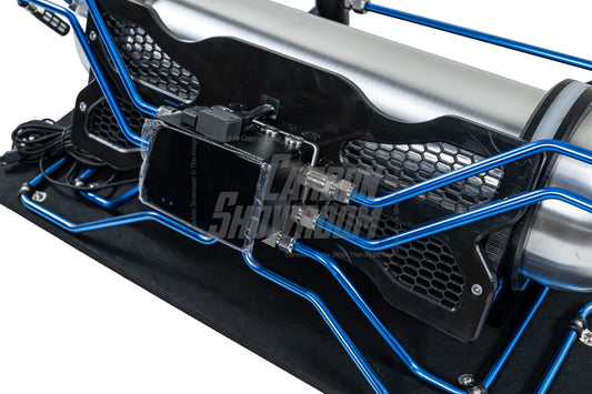 Ford Mustang Ecoboost V6 GT 5.0 Mach1 Bullitt S550.1 S550.2 2015 2016 2017 2018 2019 2020 2021 2022 2023 with Aftermarket Parts - Air Suspension Kit from Hovercraft Suspension