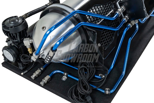 Toyota Supra MK5 A90 A91 3.0 2.0 2020-ON & BMW Z4 M40 / sDrive30 G29 2019-ON with Aftermarket Parts - Air Suspension Kit from Hovercraft Suspension