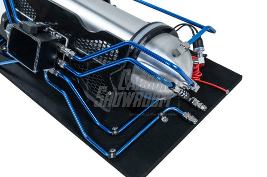 Toyota Supra MK5 A90 A91 3.0 2.0 2020-ON & BMW Z4 M40 / sDrive30 G29 2019-ON with Aftermarket Parts - Air Suspension Kit from Hovercraft Suspension
