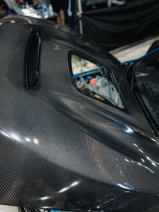 BMW M2/M2C F87 2016-2021 & 2 Series 228i 230i M235i M240i F22 F23 2014-2021 with Aftermarket Parts - Carbon Fiber & FRP Hood Bonnet from CMST Tuning