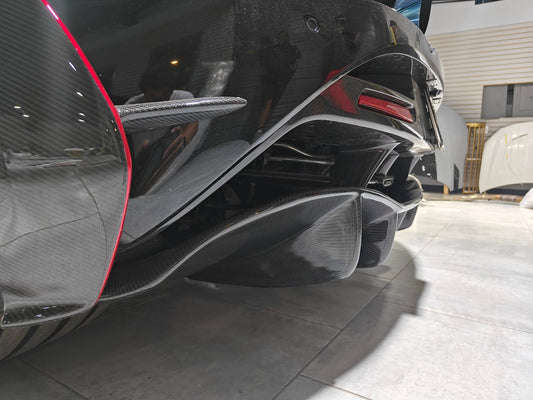 Future Design Carbon McLaren 720S Carbon Fiber Rear Diffuser