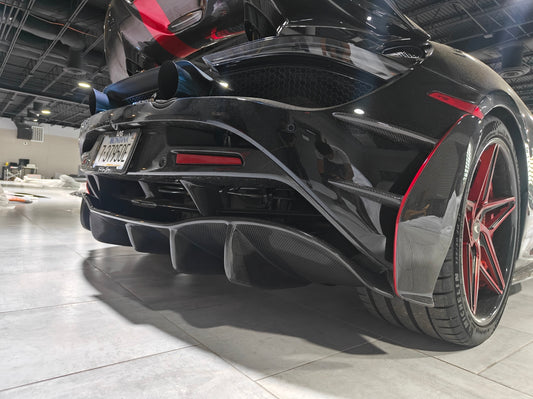 Future Design Carbon McLaren 720S Carbon Fiber Rear Diffuser