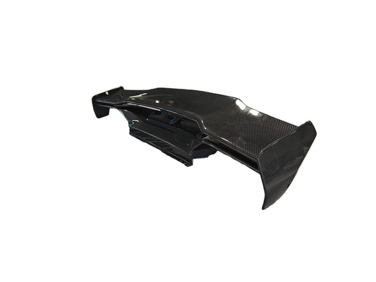Lamborghini Huracan Tecnica Performante Evo LP610 LP580 2015 2016 2017 2018 2019 2020 2021 2022 2023 2024 with Aftermarket Parts - Vor V2 Style Rear Wing Dry Pre-preg Carbon Fiber from Aero Republic