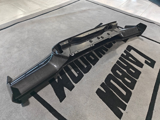 Aero Republic Vor V2 Style Rear Wing for Lamborghini Huracan Tecnica Performante Evo LP610 LP580 2015-2024 Dry Pre-preg Carbon Fiber