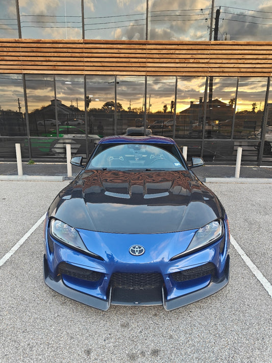 EPR Carbon Fiber Hood Bonnet LB Style for Toyota Supra A90 A91 2020 2021 2022 - Performance SpeedShop