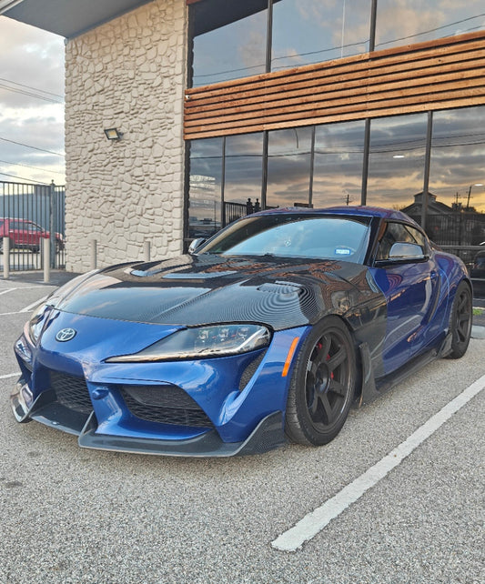 EPR Carbon Fiber Hood Bonnet LB Style for Toyota Supra A90 A91 2020 2021 2022 - Performance SpeedShop