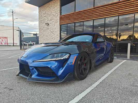 EPR Carbon Fiber Hood Bonnet LB Style for Toyota Supra A90 A91 2020 2021 2022 - Performance SpeedShop
