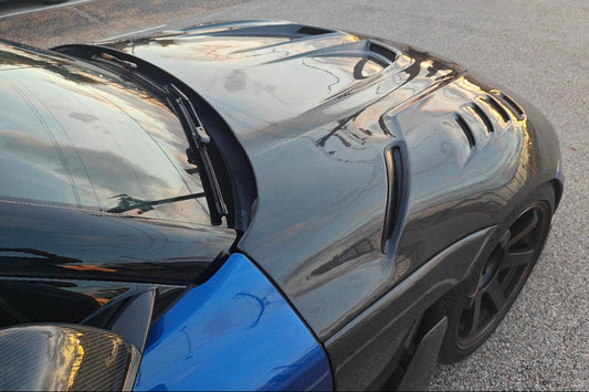 EPR Carbon Fiber Hood Bonnet LB Style for Toyota Supra A90 A91 2020 2021 2022 - Performance SpeedShop