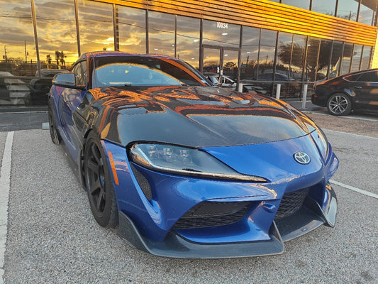 EPR Carbon Fiber Hood Bonnet LB Style for Toyota Supra A90 A91 2020 2021 2022 - Performance SpeedShop