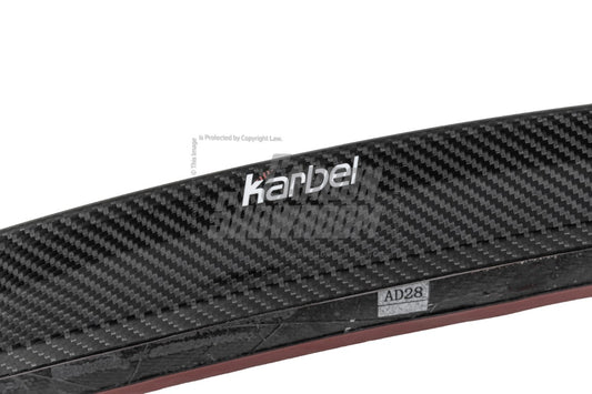 Karbel Dry Carbon Fiber Rear Spoiler Ver.1 For Audi Audi RS5 & S5 A5 S-Line & A5 B9 B9.5 2017-ON 4 Door Sedan