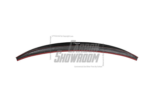 Audi RS3 S3 A3 8V/8V.5 2014 2015 2016 2017 2018 2019 2020 with Aftermarket Parts - Rear Spoiler Pre-preg Carbon Fiber from Karbel Carbon