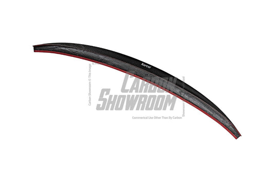 Audi RS3 S3 A3 8V/8V.5 2014 2015 2016 2017 2018 2019 2020 with Aftermarket Parts - Rear Spoiler Pre-preg Carbon Fiber from Karbel Carbon